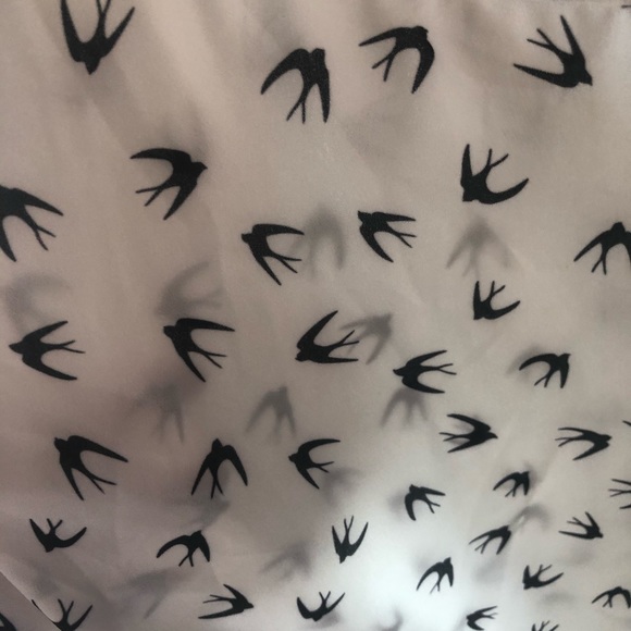 Sparrow pattern spaghetti strap cami - Picture 2 of 4